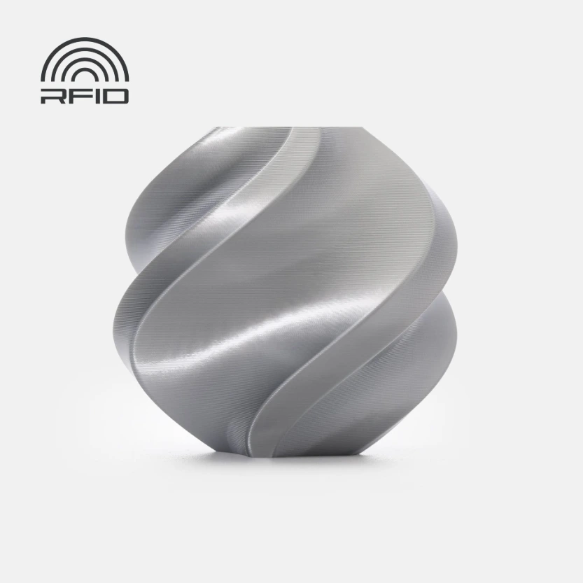 Bambulab Filament PLA Silk Silver