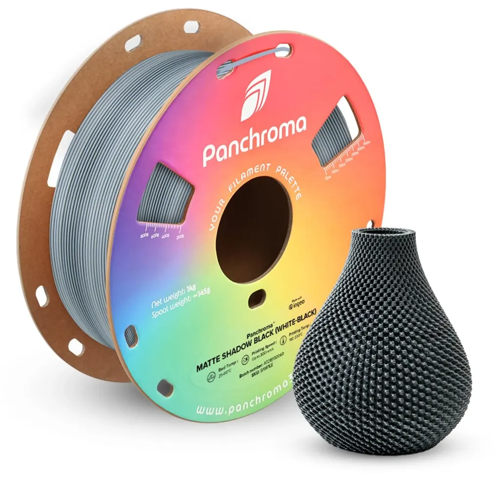 Polymaker Dual Extruded PLA Black-White 1kg