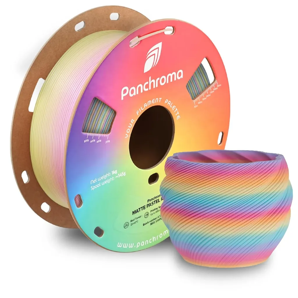 Polymaker Dual Extruded PLA Rainbow Pastel Gradient 1kg