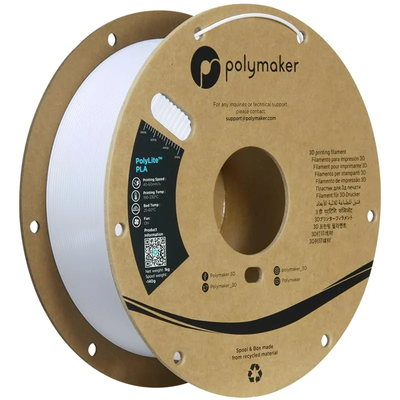 Polymaker PLA Cold White 1kg