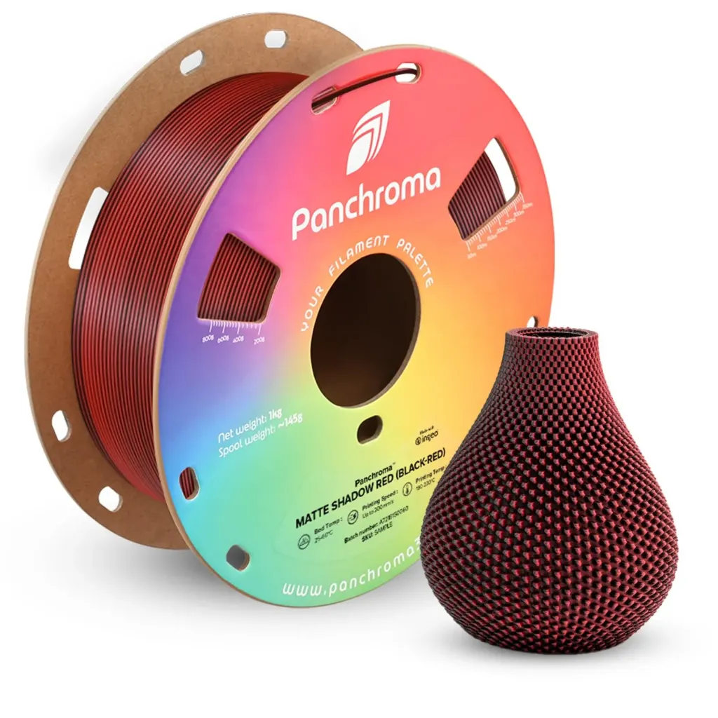 Polymaker Dual Extruded PLA Red-Black 1kg