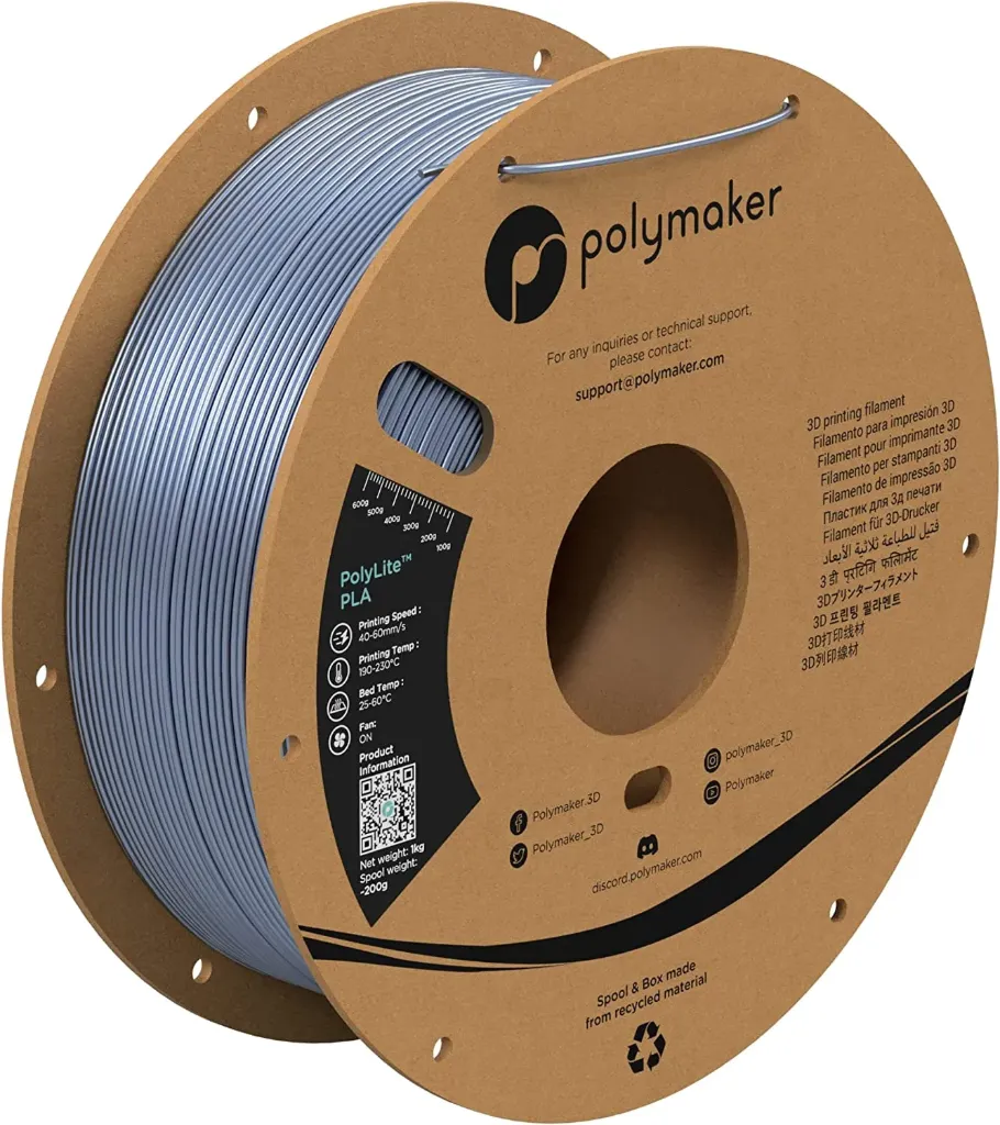 Polymaker Silk Silver PLA